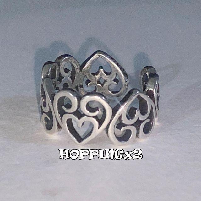 Antique Bold Heart Ring / 앤틱 볼드 하트 링