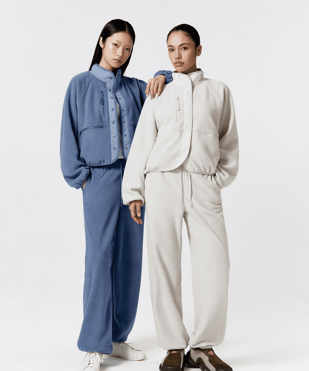 베리시 웜터치 소프트 플리스 오버사이즈 자켓