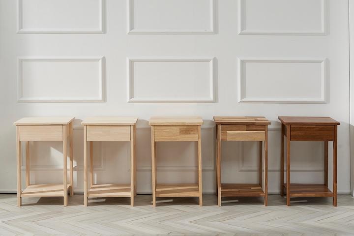 베니스 원목협탁 5types