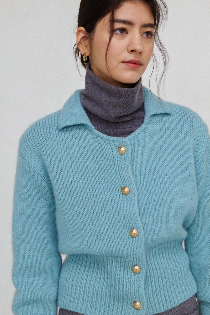 Mohair Callar Cardigan