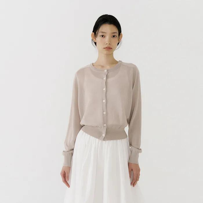 BASIC SUMMER CARDIGAN (3COLOR)