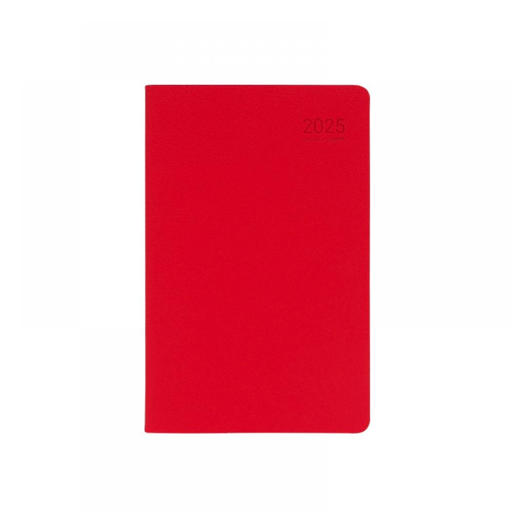 25년 캐주얼 플래너 1D1P 32절 스칼렛레드