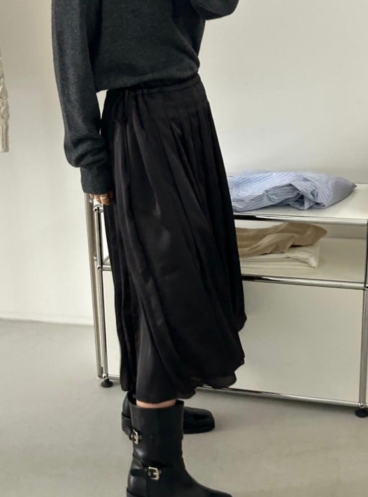 아토스커트(크림,블랙)