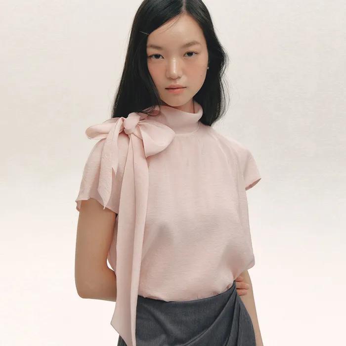 Summer Sheer Rive Blouse_4colors