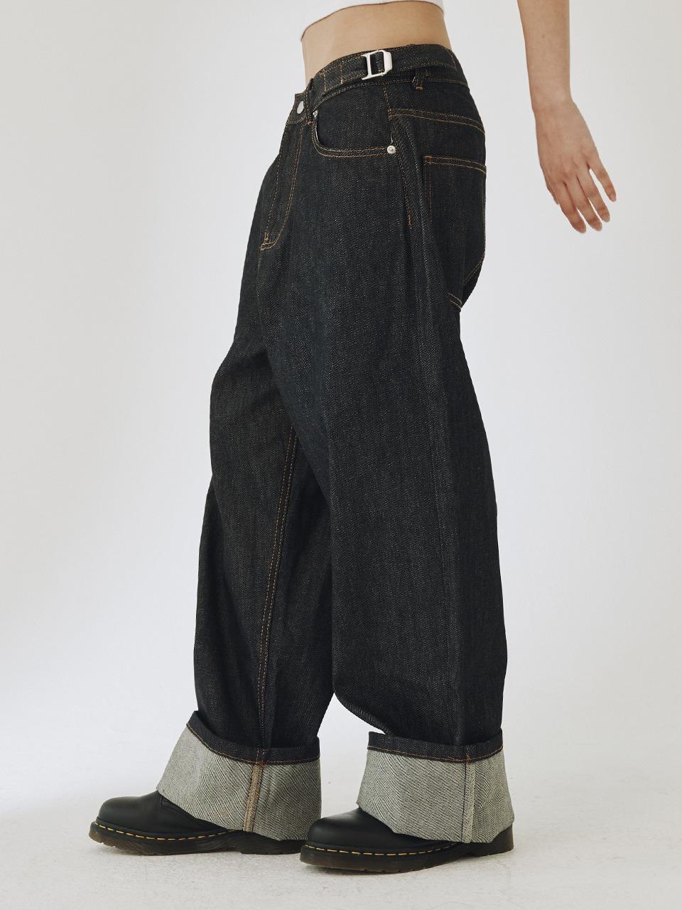 [PLZPROJECT]SIDE ADJUST BOYFIT DENIM, RAW