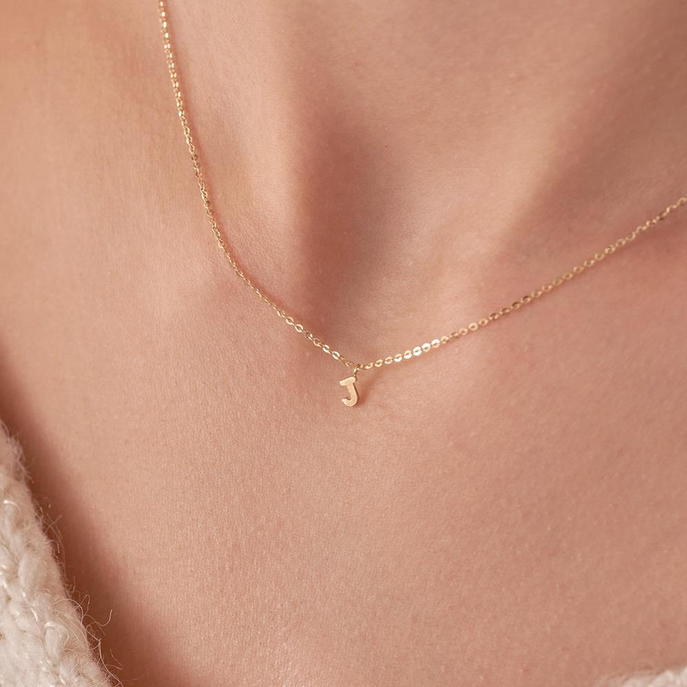 [14K] 이니셜 목걸이