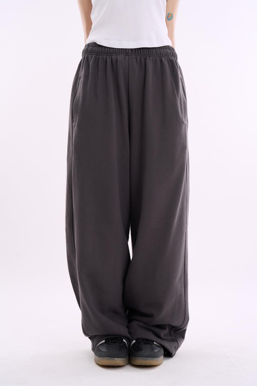 라우코하우스 원더 와이드 스트링 스웻팬츠