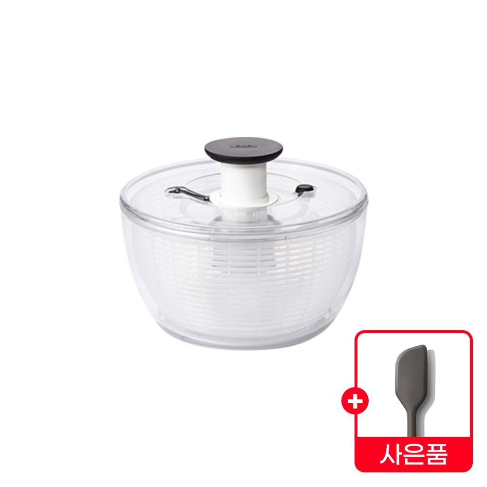 옥소 굿그립 야채 탈수기 4.0 투명 (소) (증정)실리콘 스파츌라