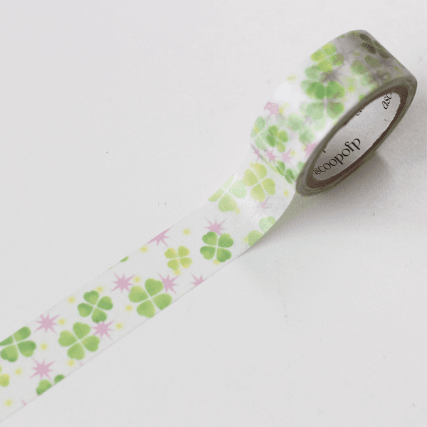 어스쿱오브피 | Clover lover masking tape