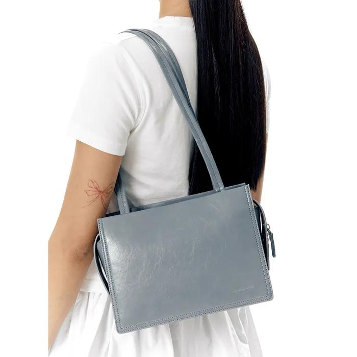 SQUARE SHOULDER BAG BLUE (AM2ESUAB41A)