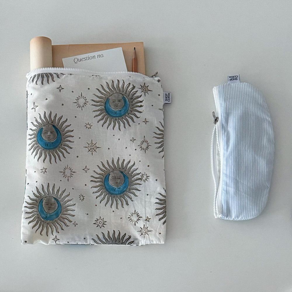 (B-grade) 클래식 파우치 03 썬 앤 문