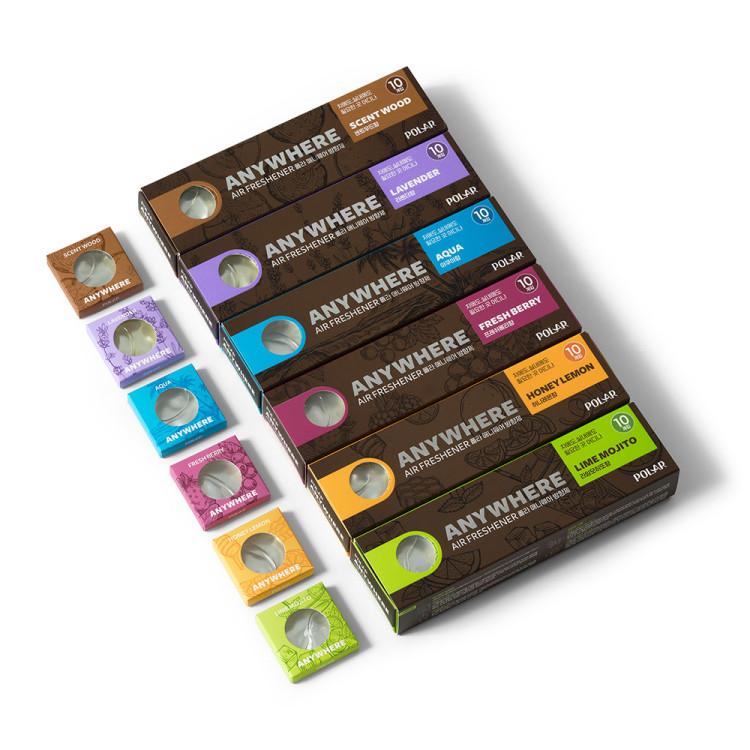 [춘향전]폴라 애니웨어 차량용 실내용 방향제(10개입)