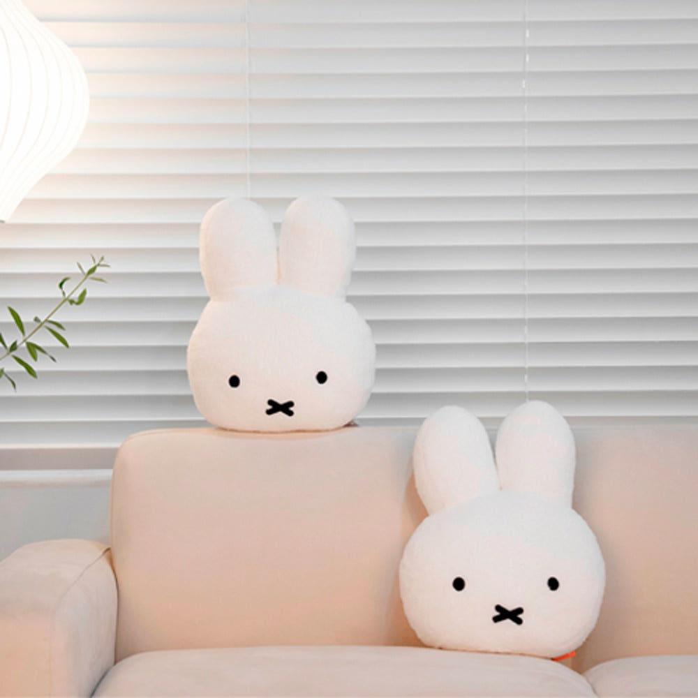 데이니즈 미피 캐릭터 얼굴 베개 인테리어 쿠션