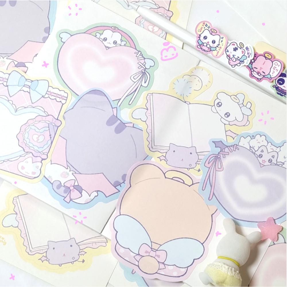 [아코, 아이콩] 뽀짝 천사 악마 모조지팩