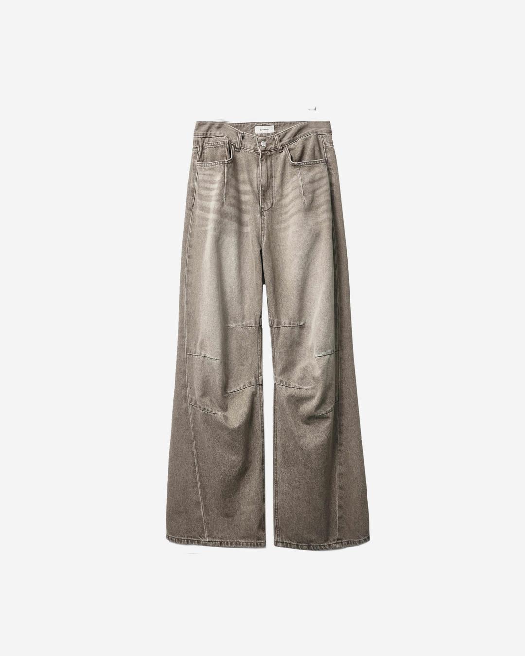 AV PLEATS DENIM PANTS (VINTAGE TAN)
