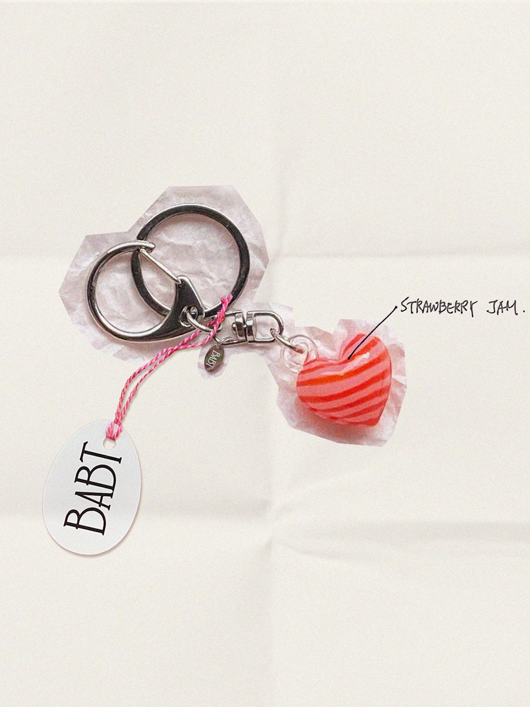 BABT STRAWBERRY JAM KEYRING