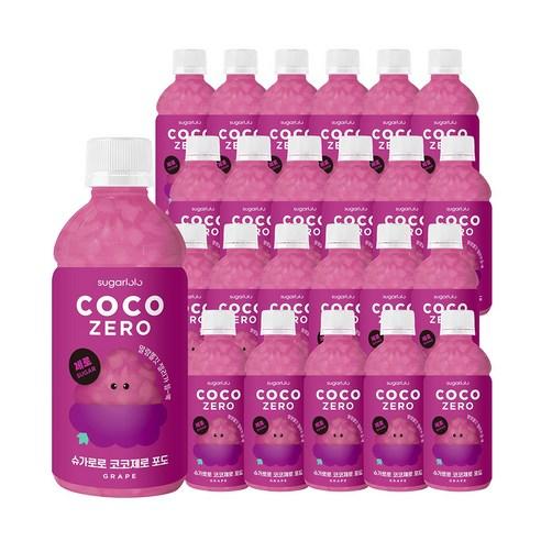 슈가로로 코코제로 포도, 340ml, 18개 - 포도주스 | 쿠팡