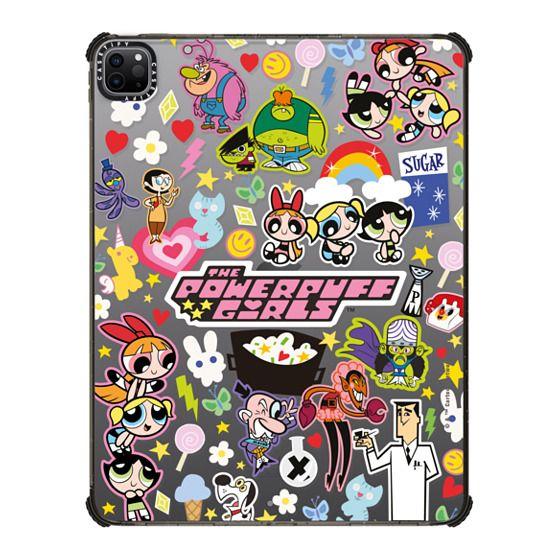 The Powerpuff Girls Stickermania iPad Case