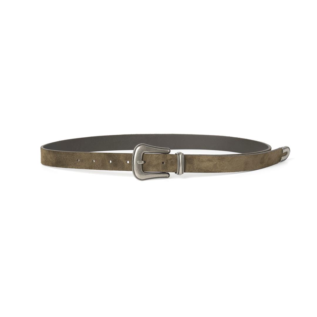 [MASCULINE LINE] HS VINTAGE WESTERN LEATHER BELT #1