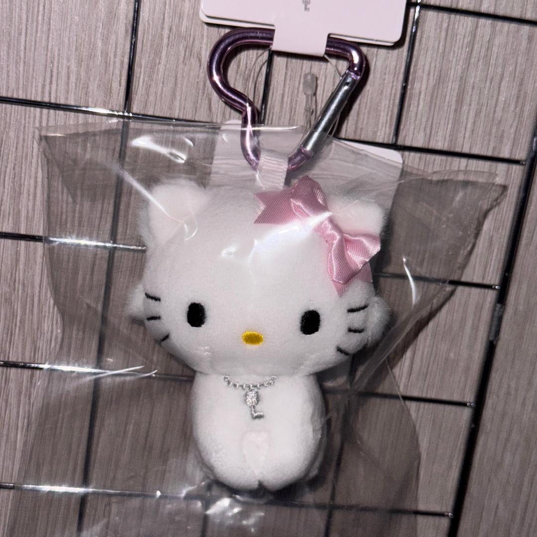 [망키야] 챠미키티 미니 마스코트 하트 카라비너 키홀더