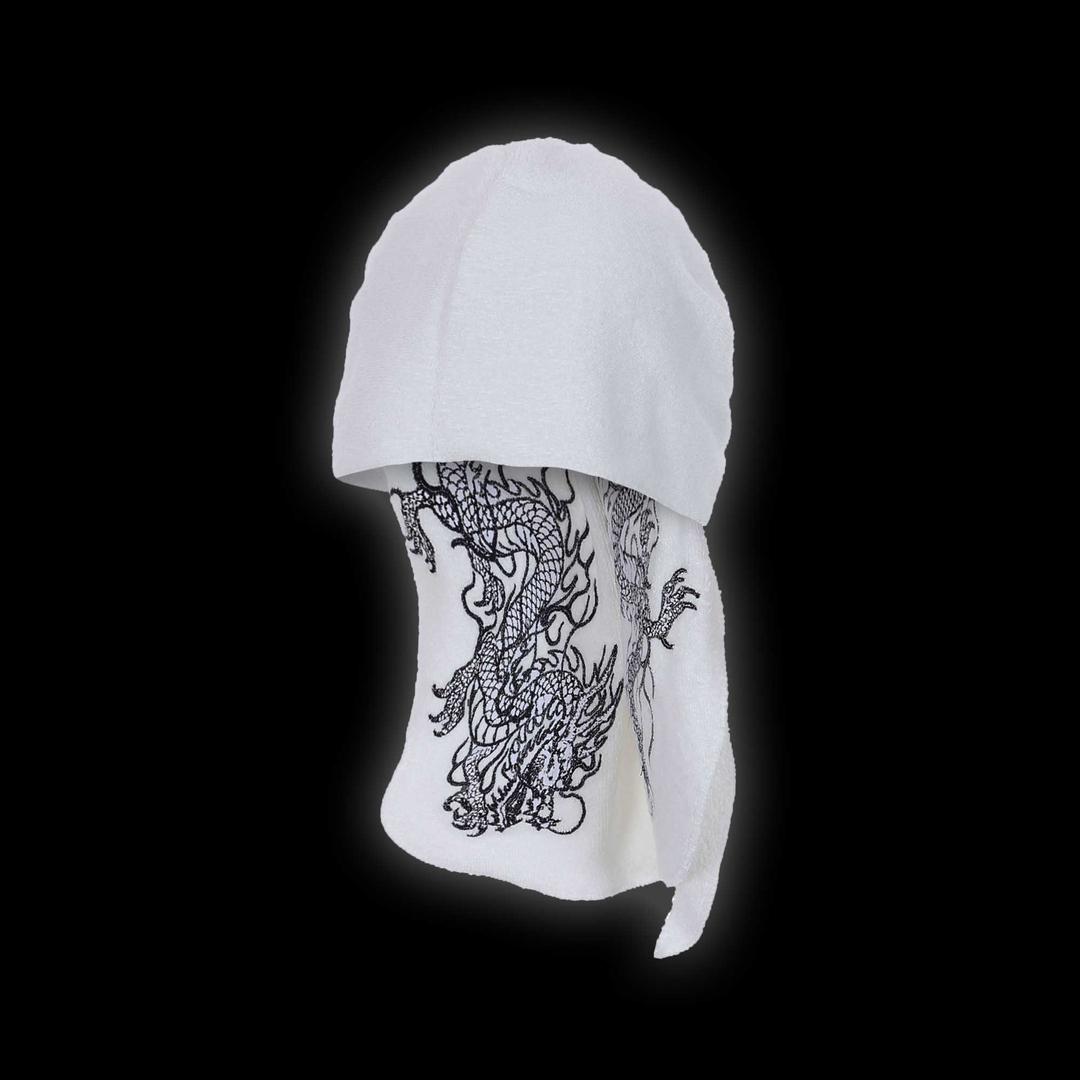 Dragon Durag - white