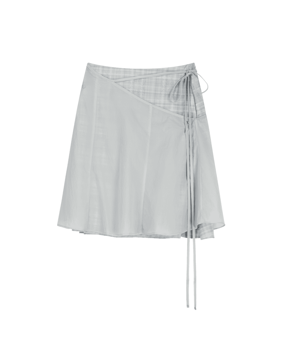 *PREVIEW* Layered Strap Flare Skirt / Grey