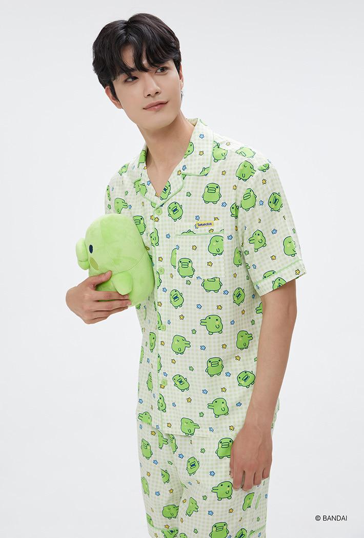 [7/21 순차출고] [다마고치] 반팔 파자마(GREEN)_SPPPF38U03