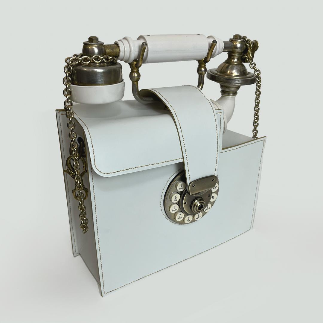 Vintage Telephone Remake Bag