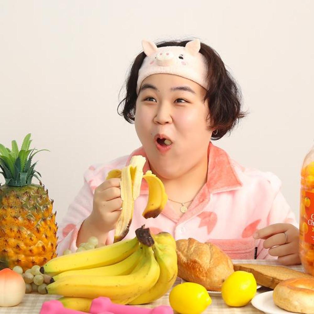 [일주어터 콜라보] 돼지 세안밴드 2종 세트 OTL121V01PPP
