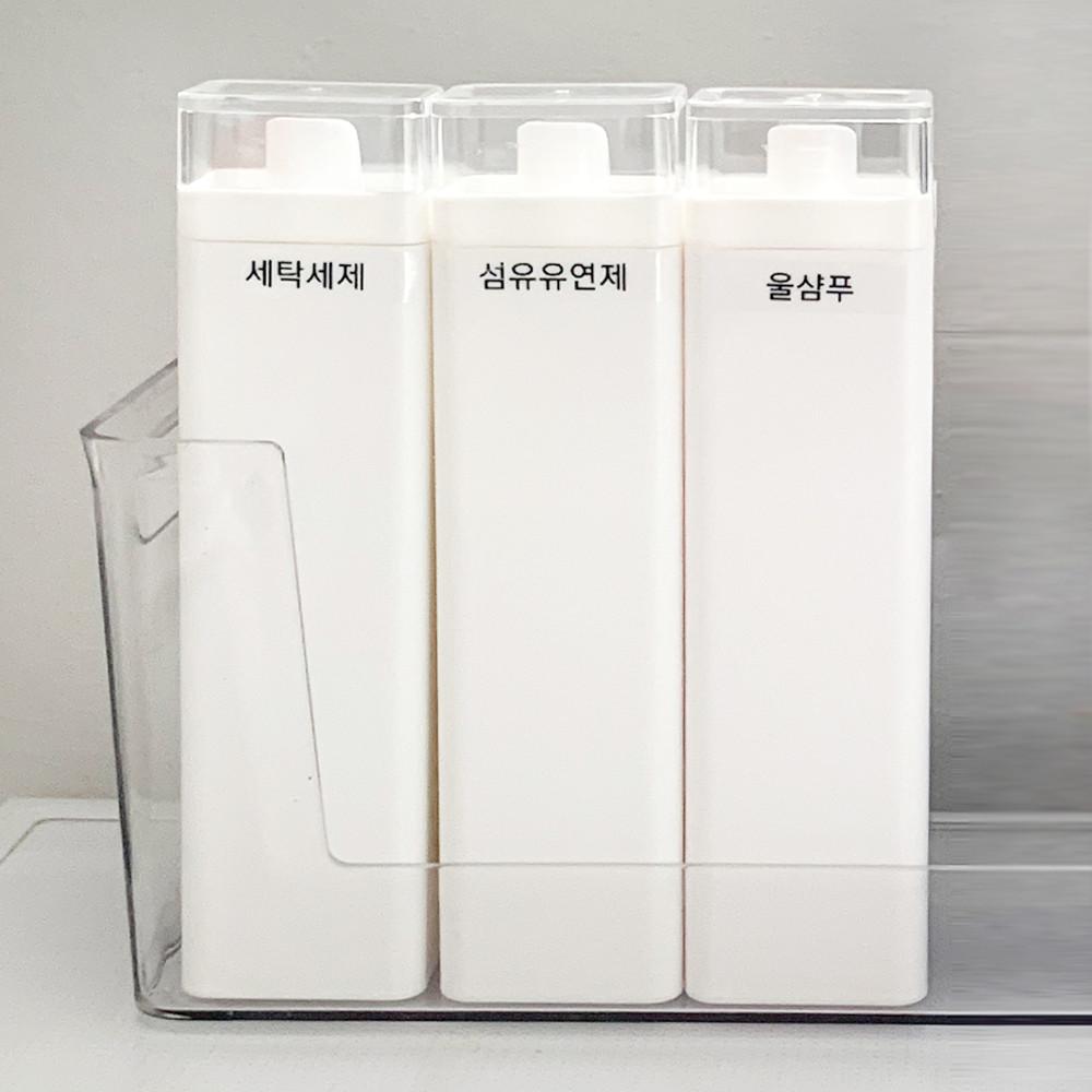 코코 세탁 세제통 세탁가루 소분통 1L