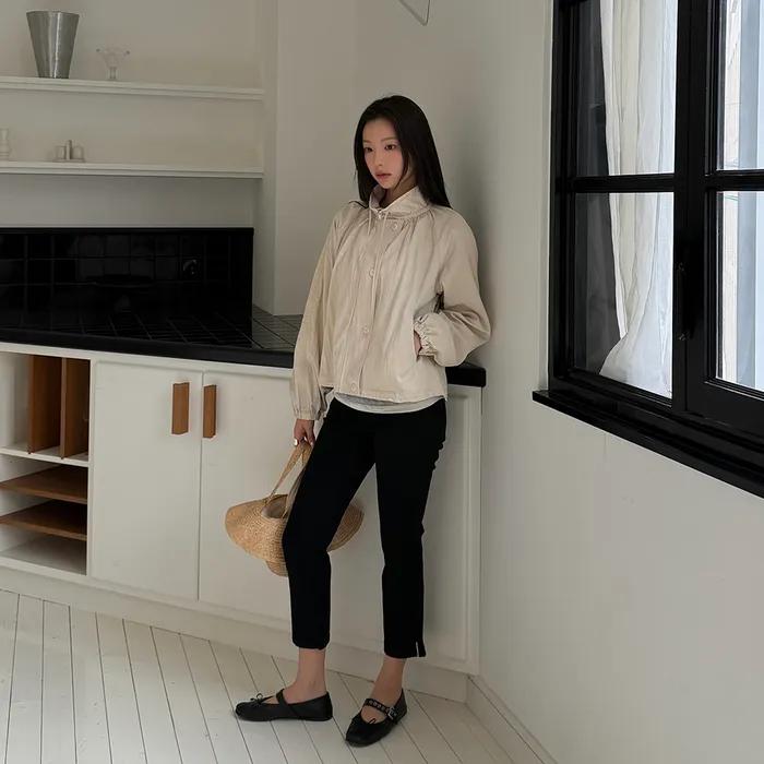 [경은, 한소진 착용] [6th] ANKLE CAPRI PANTS_BLACK
