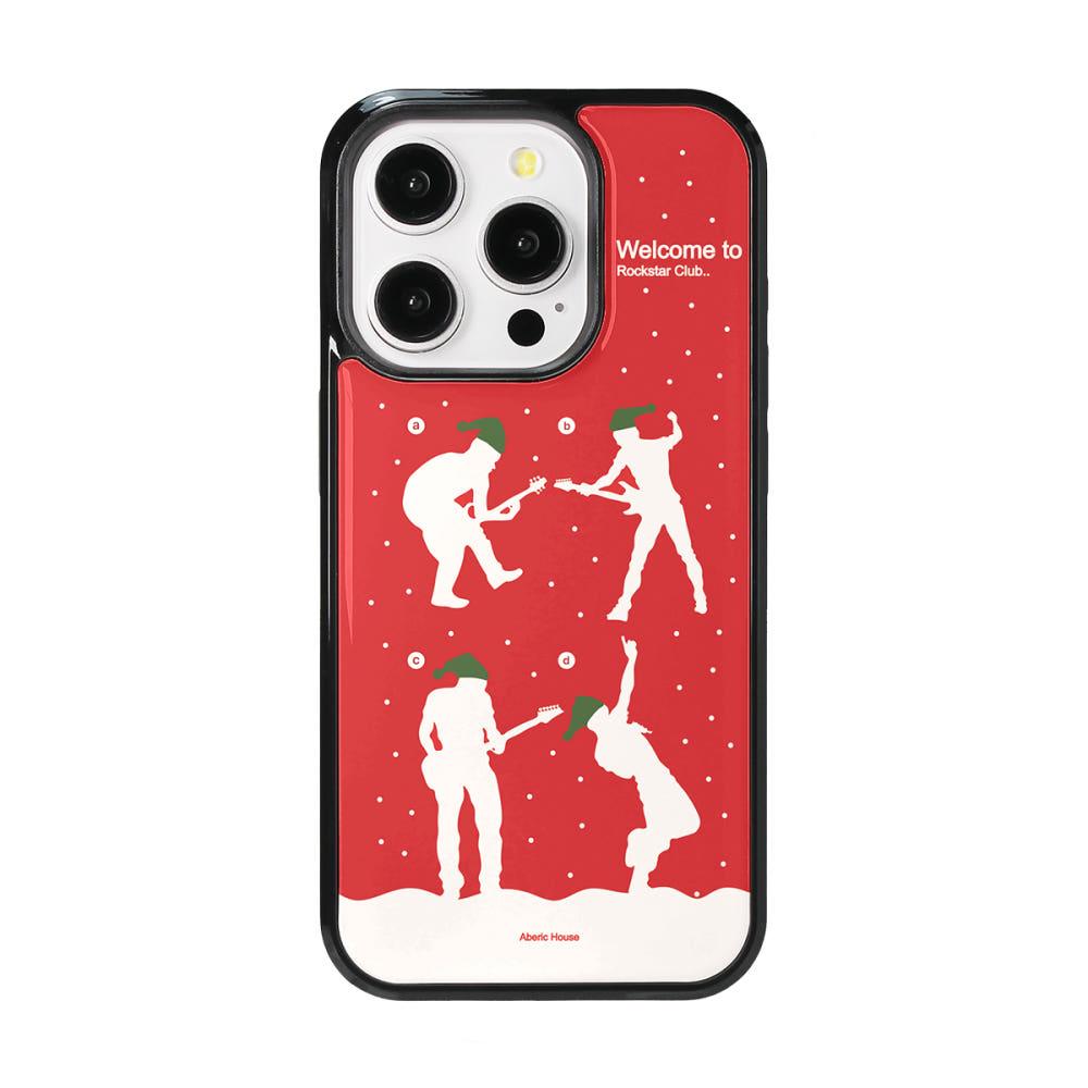 Welcome to Rockstar Club Case (Christmas) 에폭시 케이스