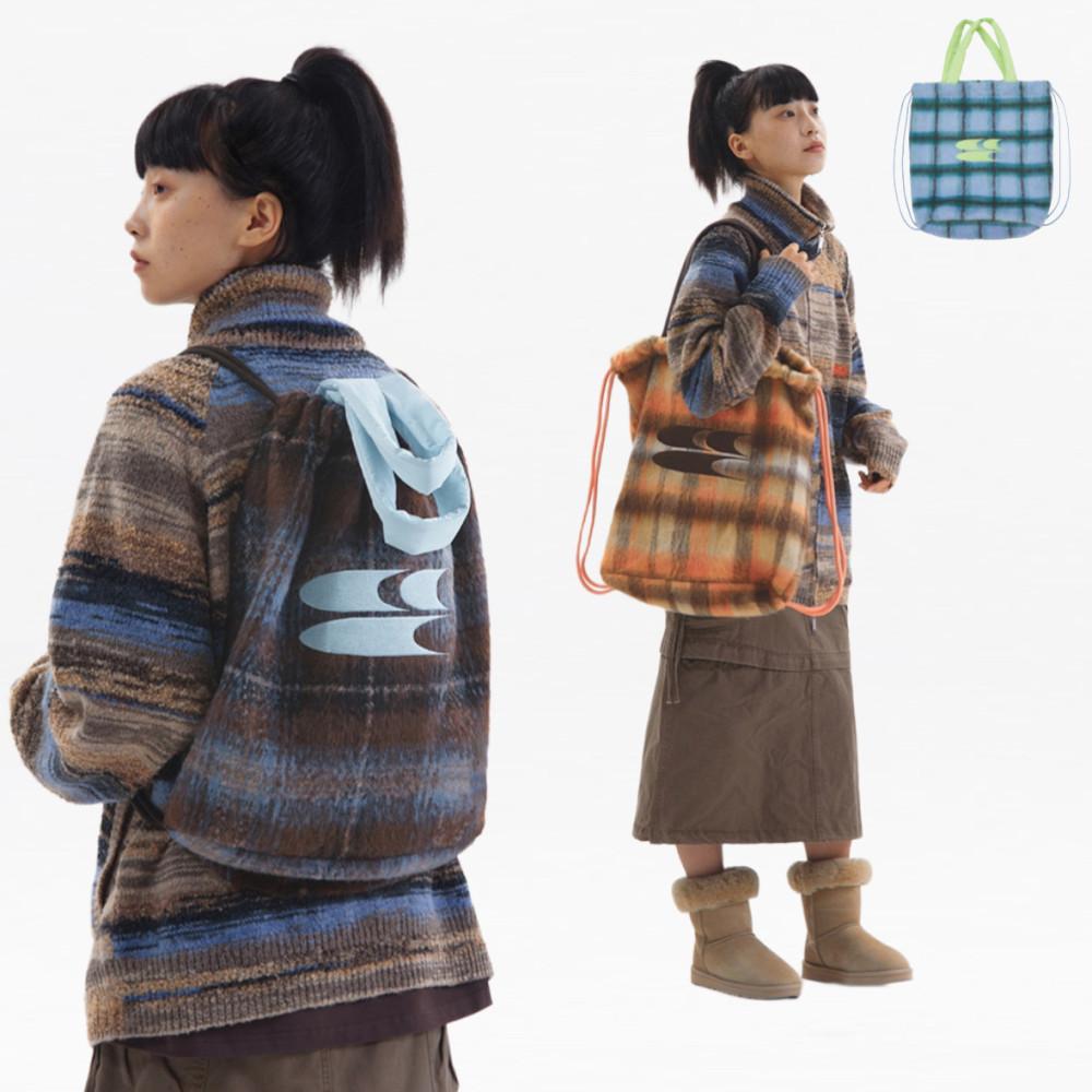 크라잉센터 CryingCenter 앙고라 퍼백팩 털가방