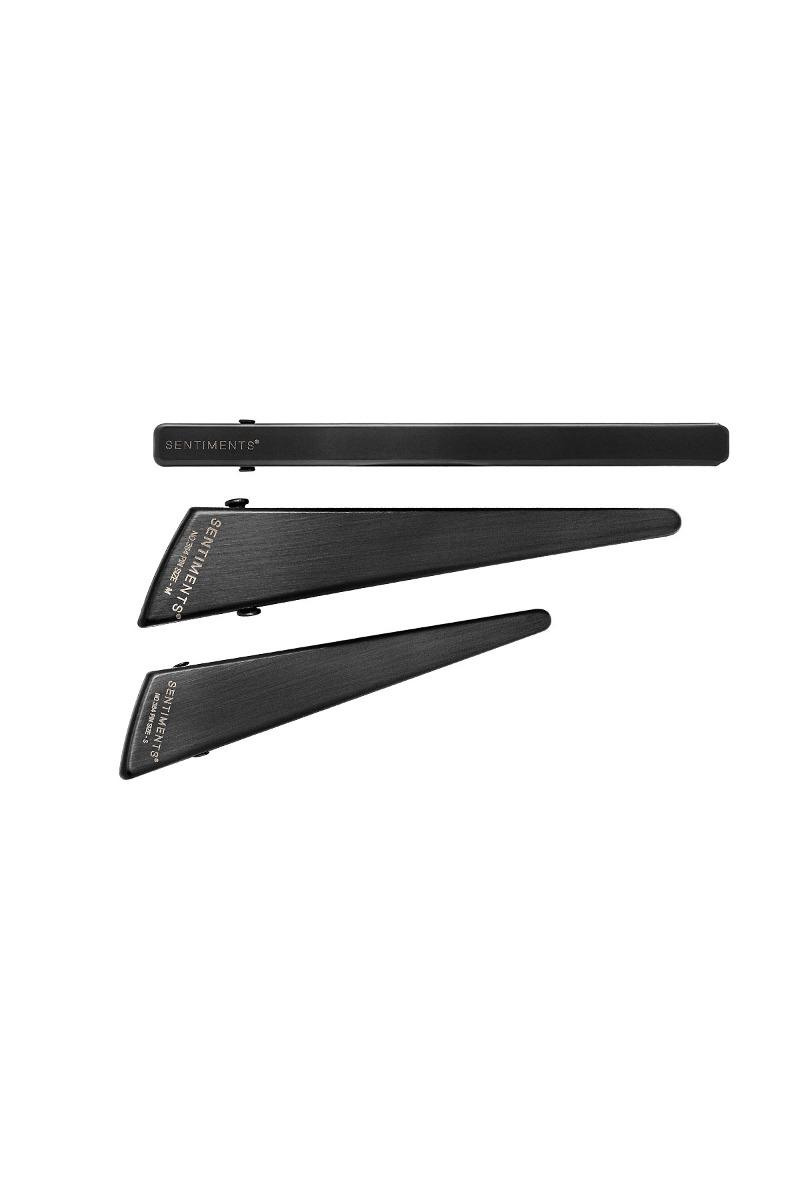 NO.364 [BLACK] HAIR PIN 3set TRIANGLE