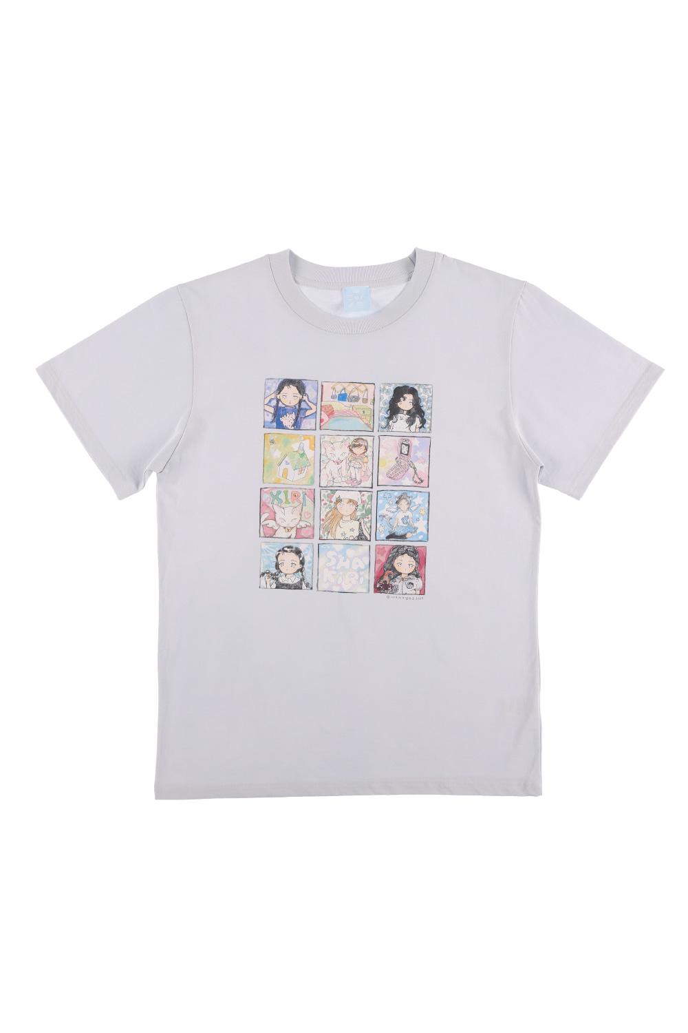 SHAKIRI X Namsuru  우리들 T-SHIRTS (BLUE)