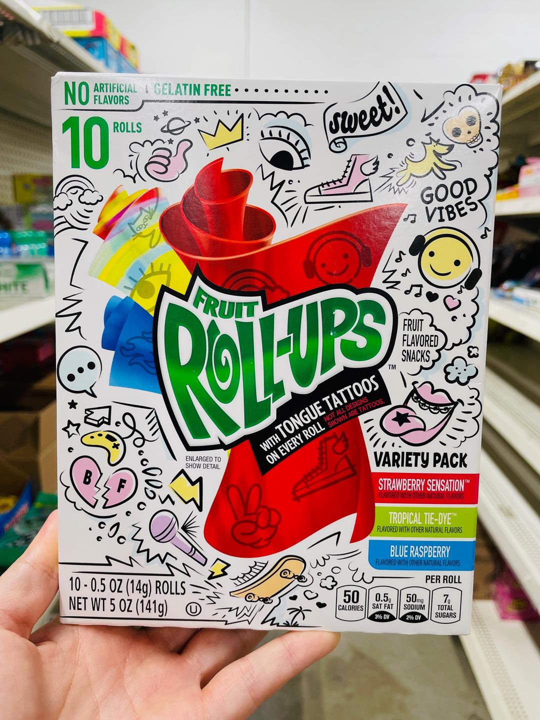 후르츠 롤업 젤리 버라이어티 팩 10롤 141g