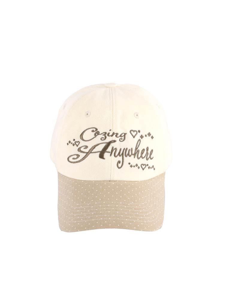 Anywhere ball cap_ivory