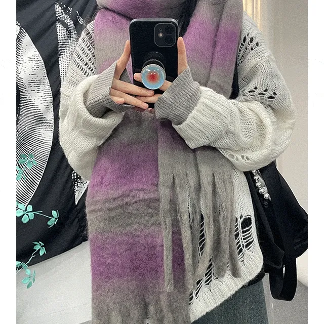 Mel gradient muffler (2color)