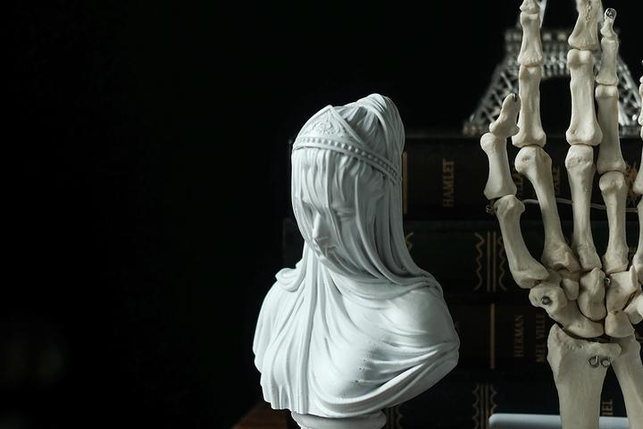 베일 쓴 비너스 흉상 감성소품 장식