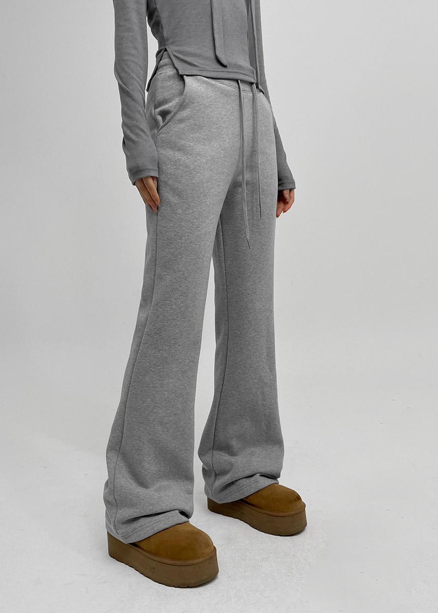 블랙업 [7천장판매] [MADE] 비엔트 기모 부츠컷 밴딩팬츠