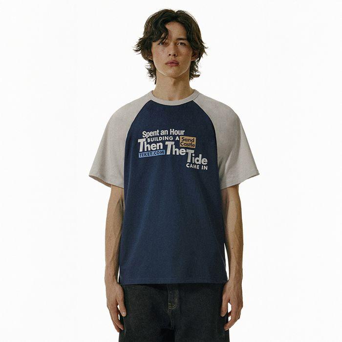 TTT Raglan Tee Navy