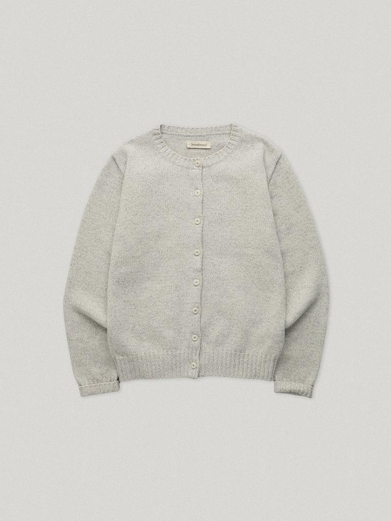 Morem Cardigan Melange Oat