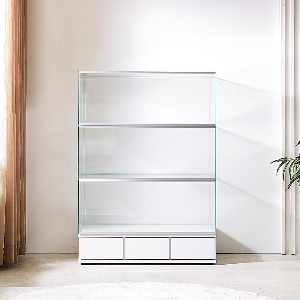 모듈형 레고장식장 90 유리 진열장