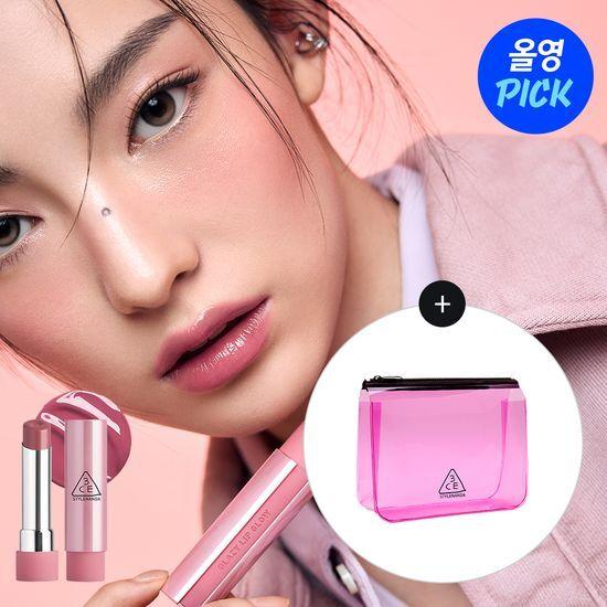 [6월올영픽+키링기획/단품]3CE 글레이지 립 글로우 3.2g 9종