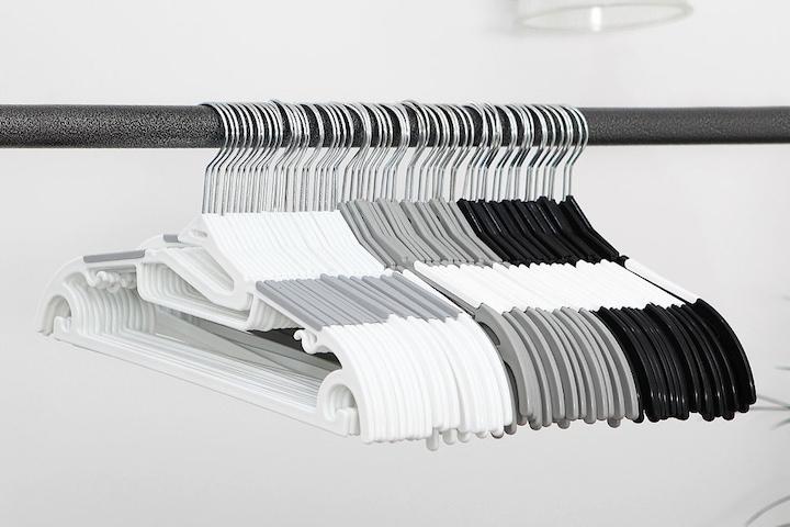 멀티 회전고리 논슬립 옷걸이 100개 2colors