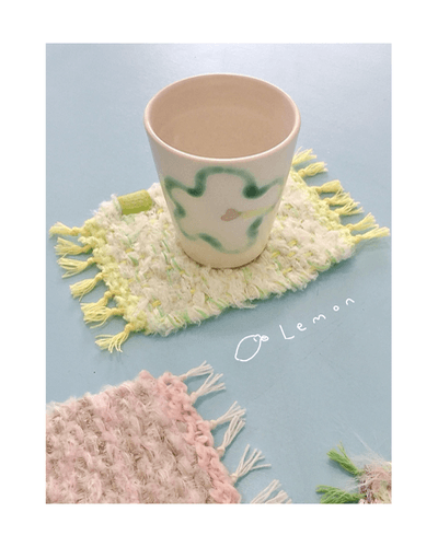 레몬 셔벗 티코스터