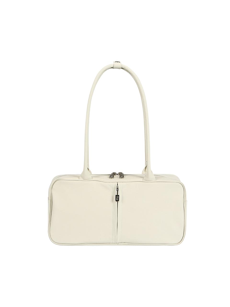 Safety Pin Square Bag (beige)