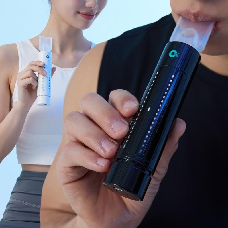 하루 10분 호흡운동으로 늘어난 폐활량! 스마트 호흡트레이너 오펌프