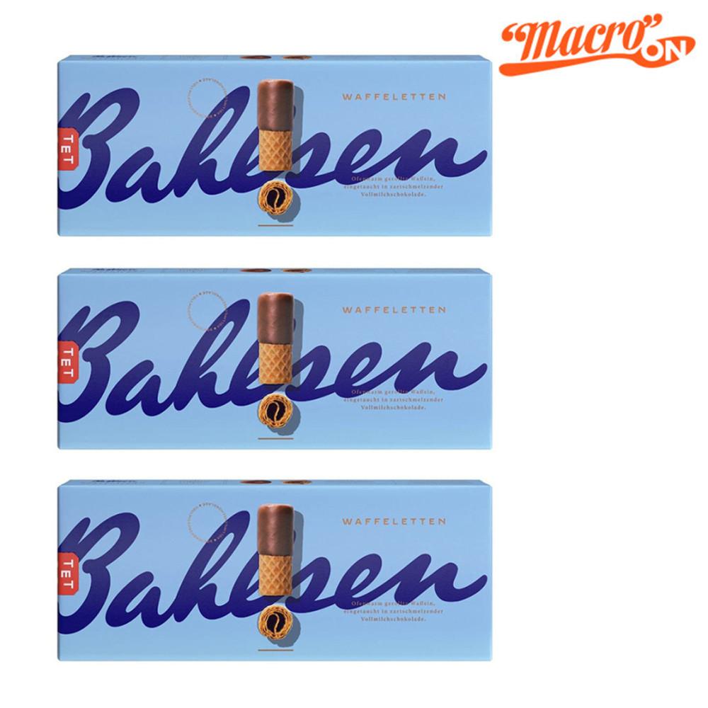 발센와플텐 초코과자 코코아 버터 와플과자 3개