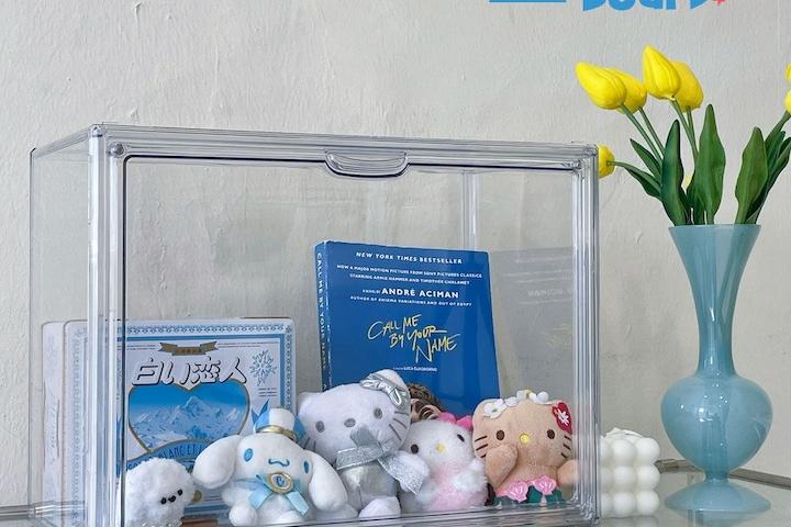 피규어 레고 인형 굿즈 케이스 장식장 아크릴 정리함 보관함 진열장 전시장 투명 단일형